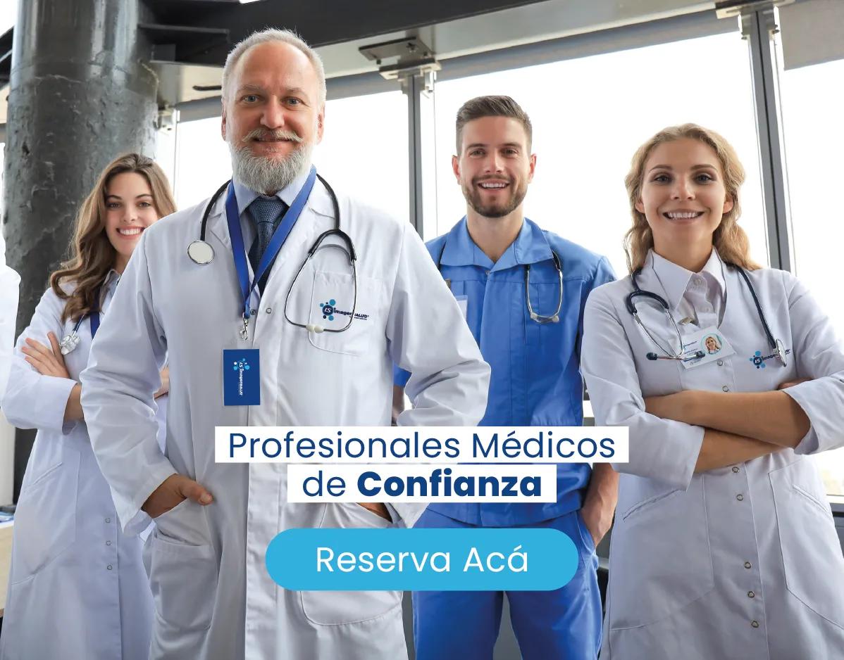 Profesionales médicos de confianza